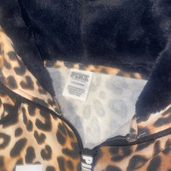 Victoria’s Secret cheetah print hoodie - Picture 5 of 9